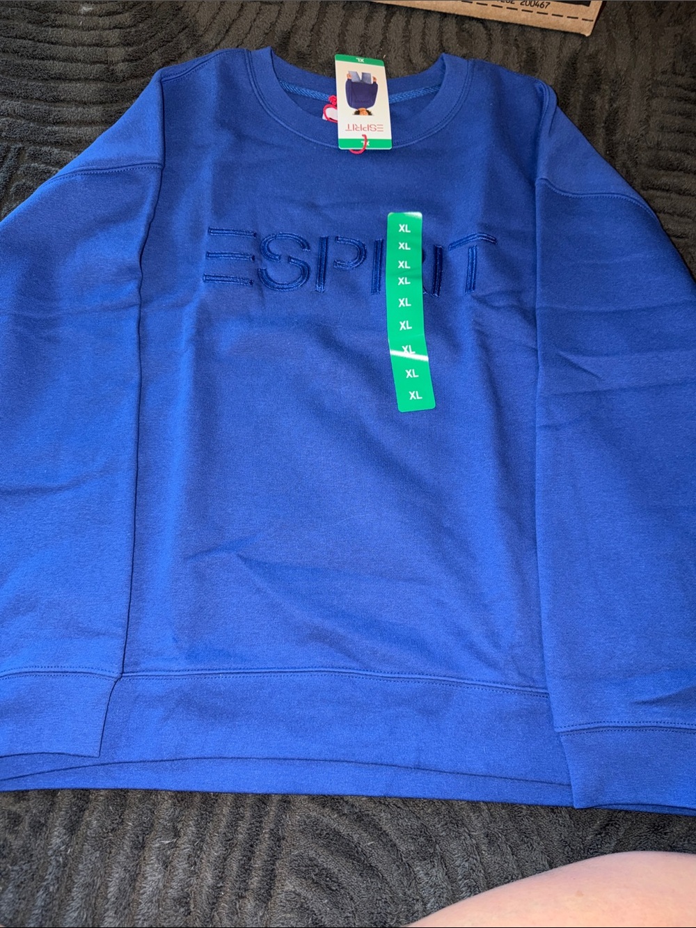 Esprit Men's Crewneck Sweater - Royal Blue